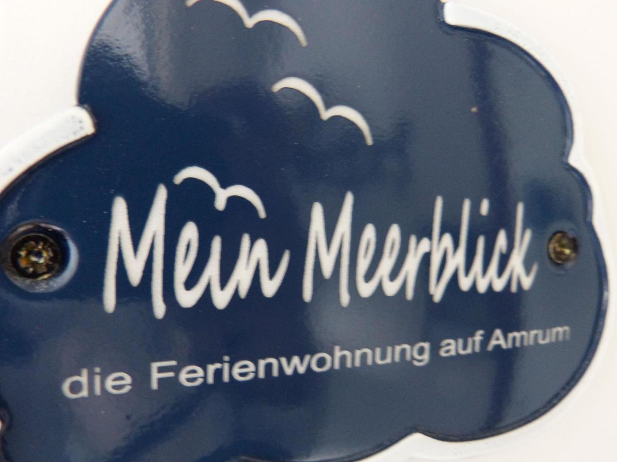 Ferienwohnung *Mein Meerblick* Wittdün Kültér fotó